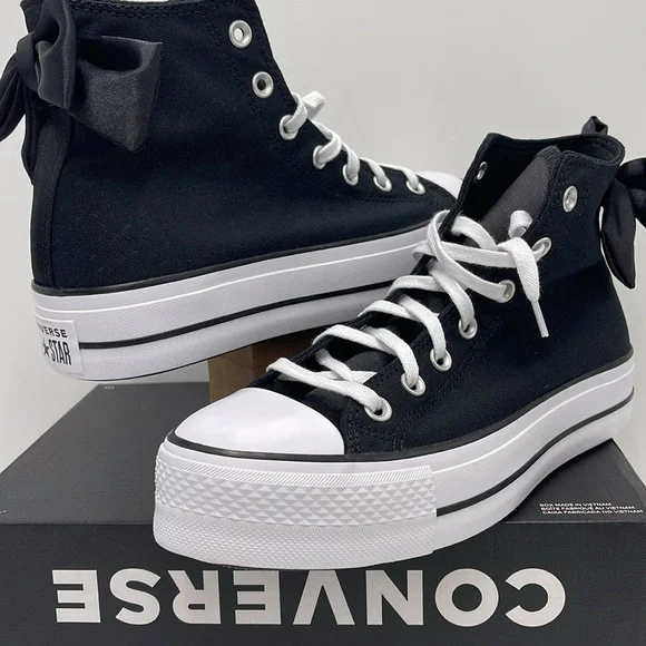 Converse WMNS CTAS LIFT HI
BLACK/WHITE/BLACK А14828C Platforms Sneakers - Picture 3 of 16
